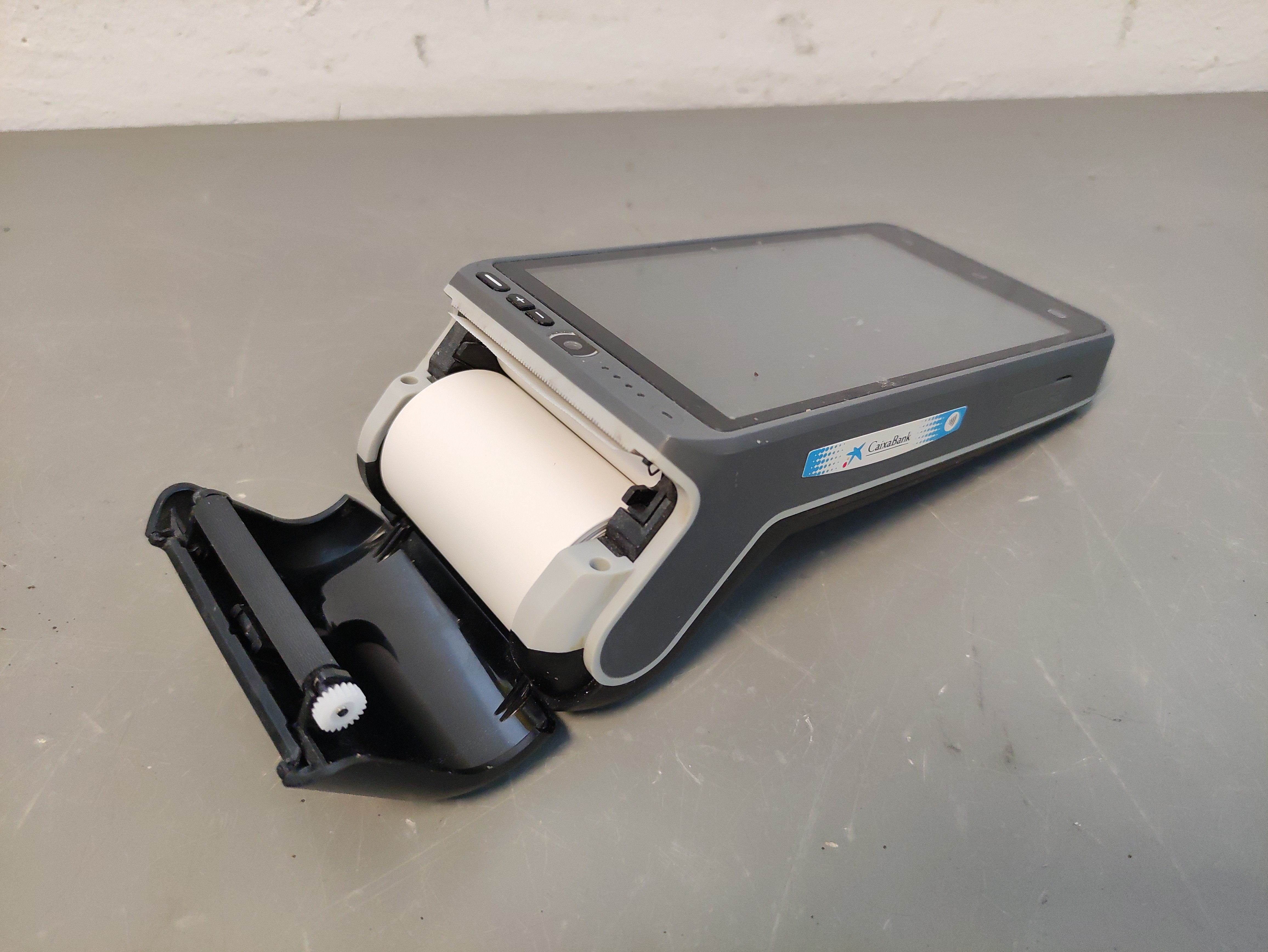 datáfono banco comercio func plast azul 6.3x18.5x8.5 4u